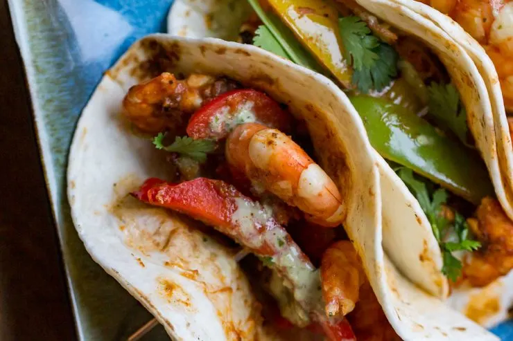 Blackstone Shrimp Fajitas - Or Whatever You Do