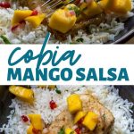 Cobia with Mango Salsa