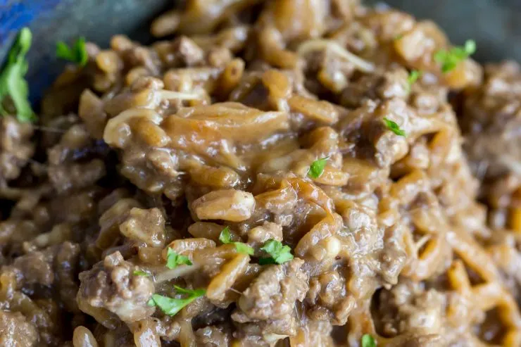 Easy French Onion Risotto