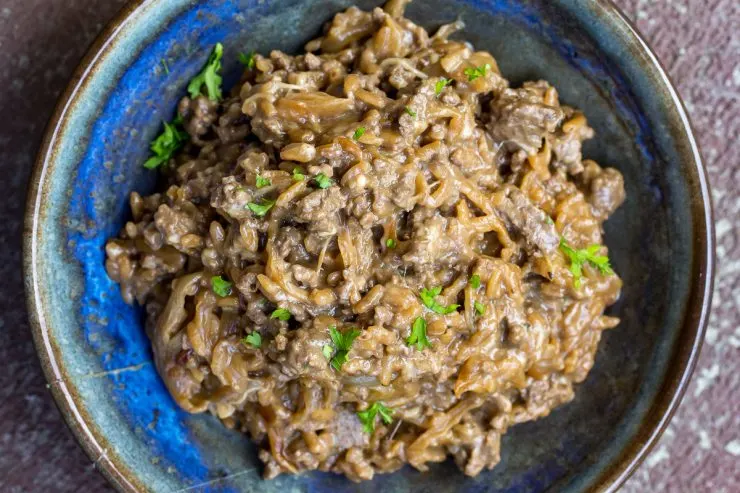 Easy French Onion Risotto