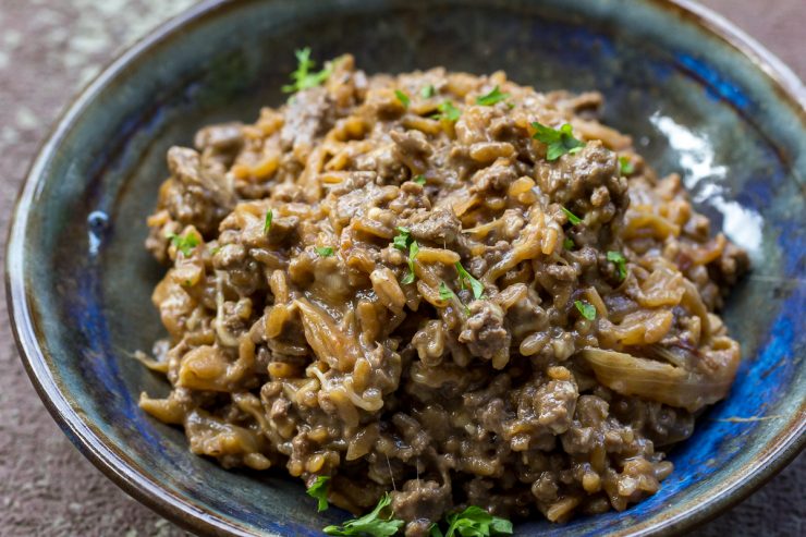 Easy French Onion Risotto