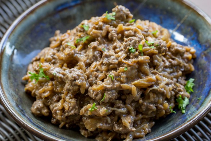Easy French Onion Risotto