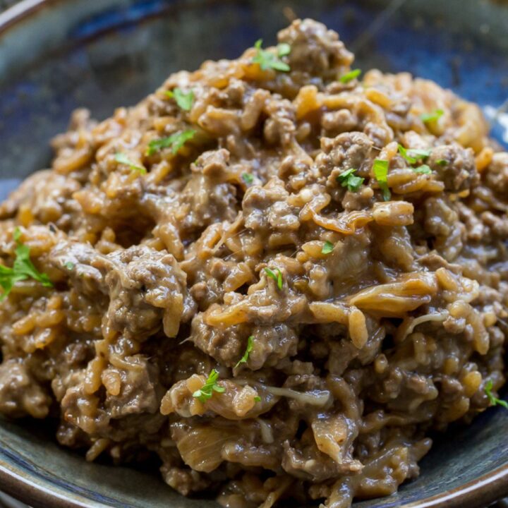 French Onion Risotto