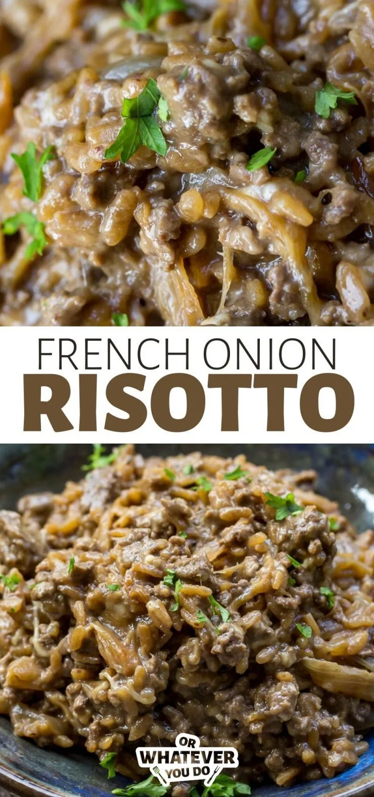 French Onion Risotto