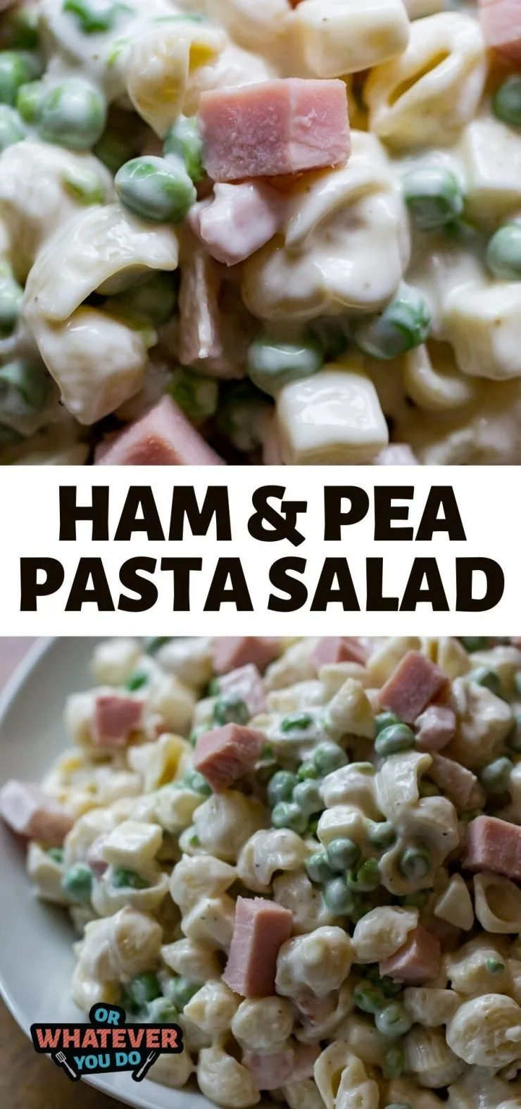 Ham & Pea Pasta Salad
