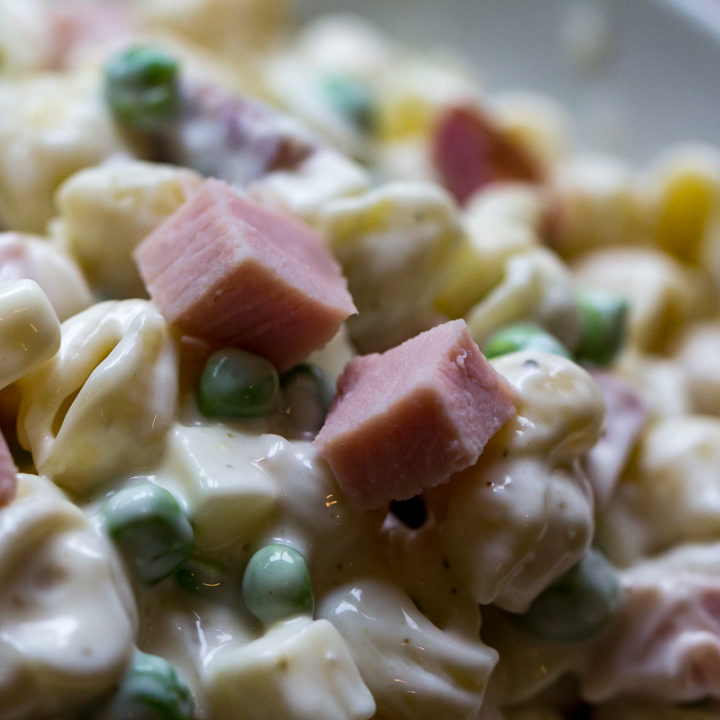 Ham & Pea Pasta Salad