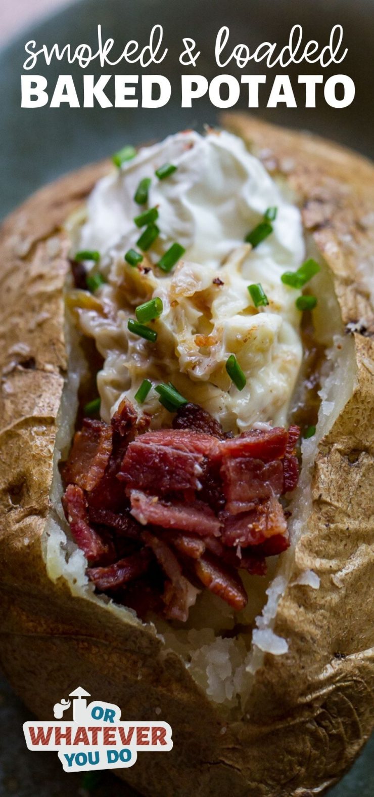 Loaded Smoked Potato