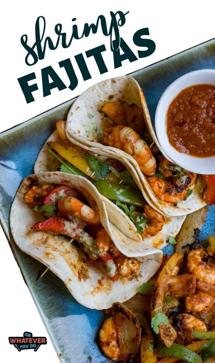 Blackstone Shrimp Fajitas