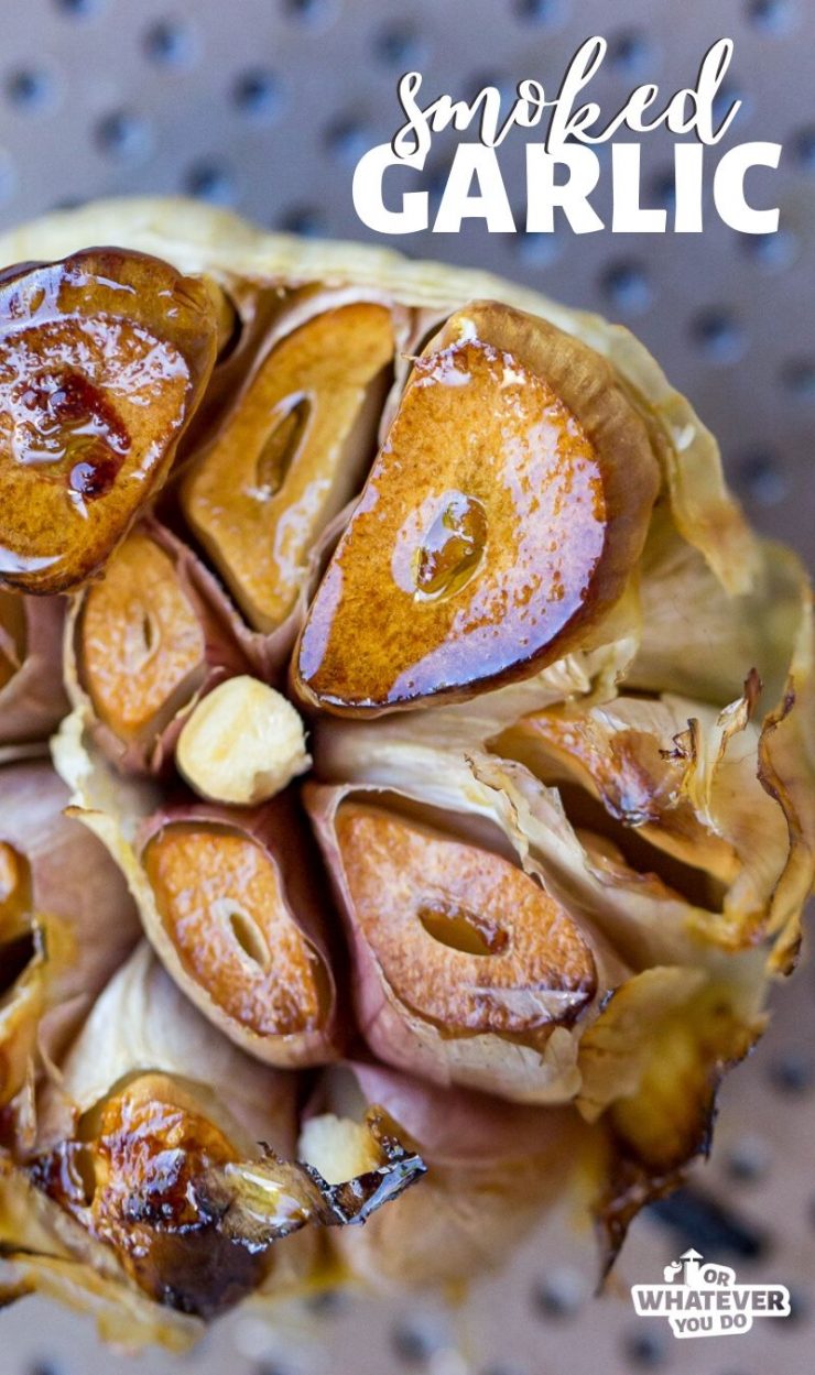 Traeger Smoked Garlic 