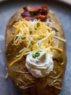 Smoked Loaded Baked Potato