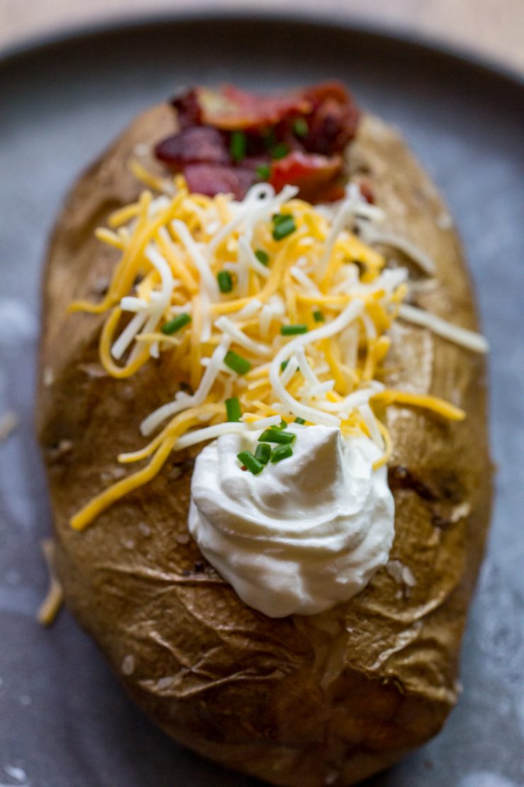 Smoked Loaded Baked Potato