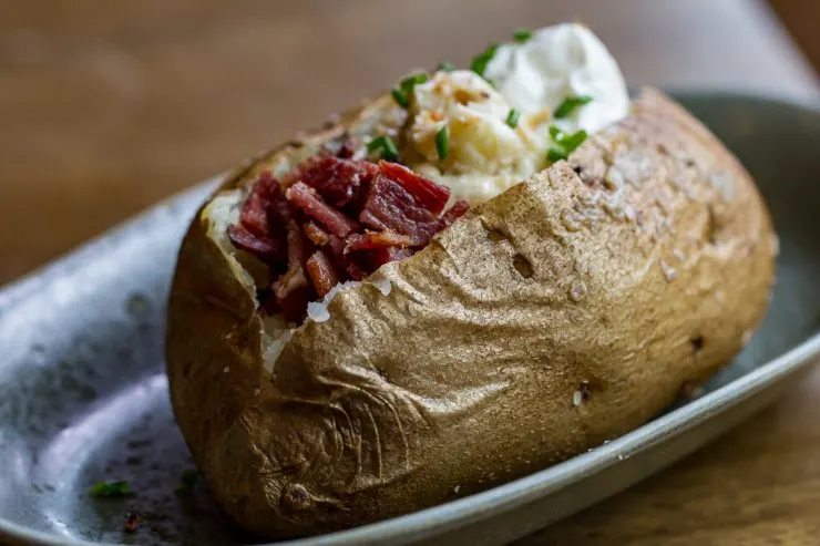 Smoked Loaded Baked Potato