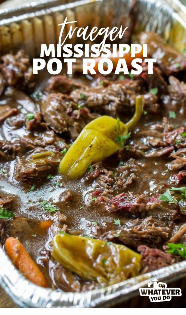 Traeger Smoked Mississippi Pot Roast