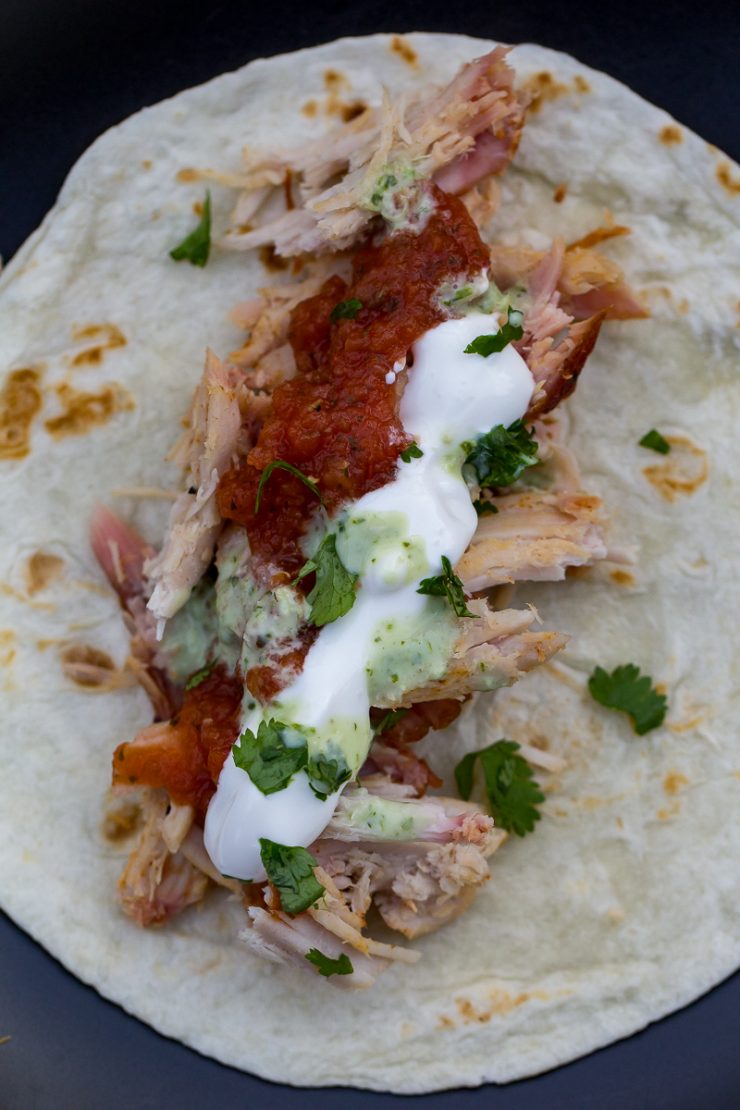 Smoked Pork Loin Tacos