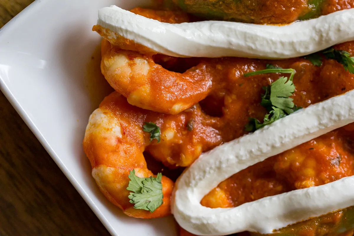 Camarones a la Diabla