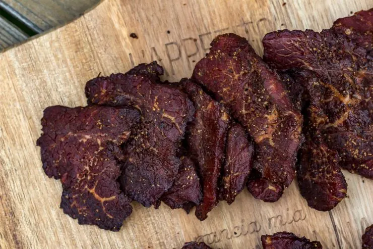 Top Round Pellet Grill Jerky