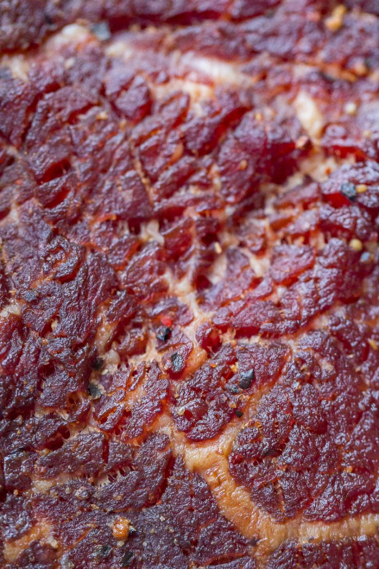 Top Round Pellet Grill Jerky