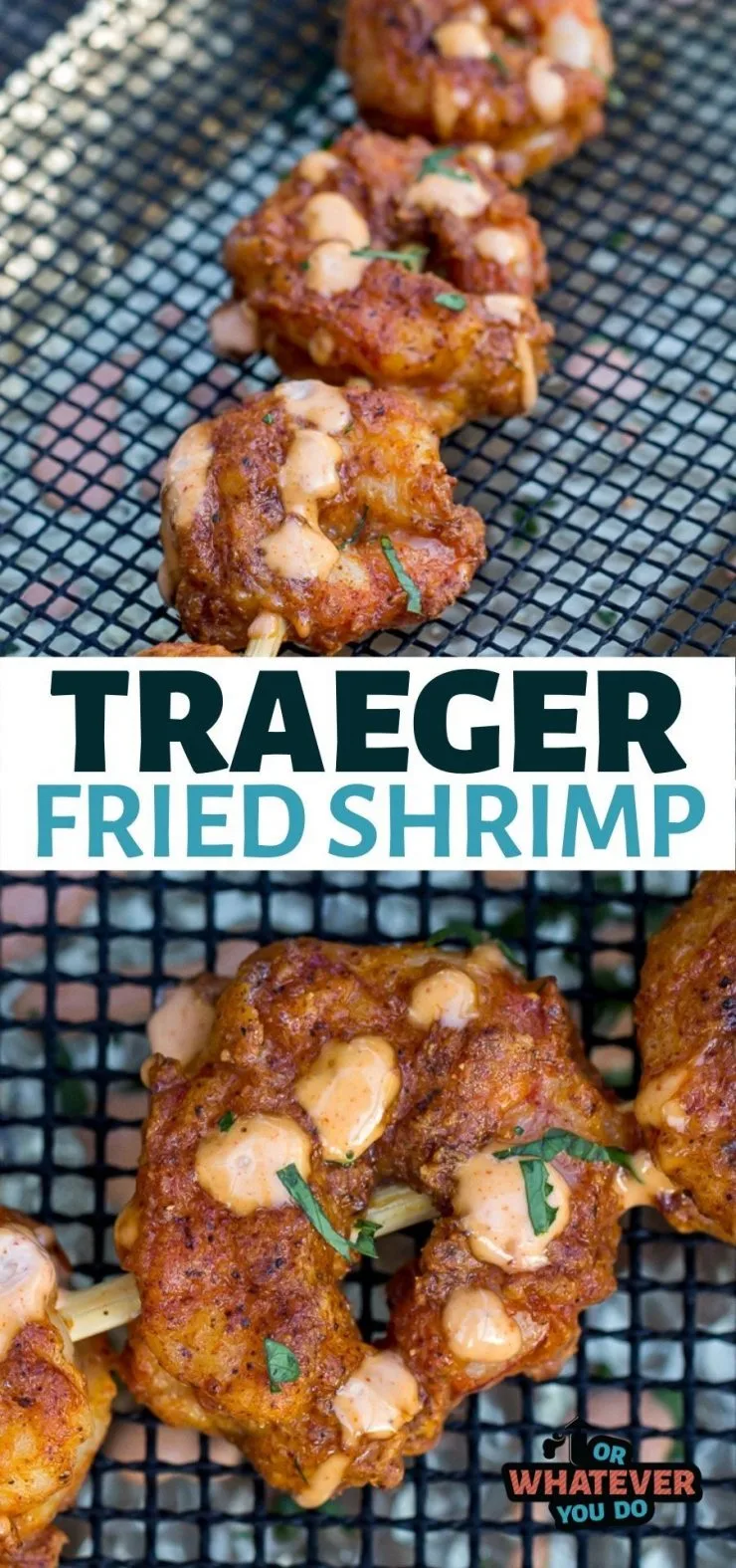 Traeger Fried Shrimp