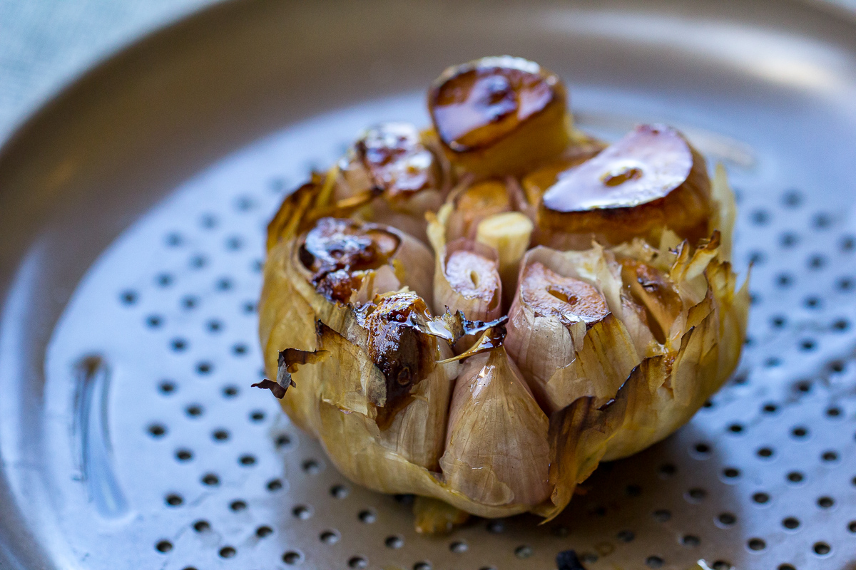 Traeger Smoked Garlic