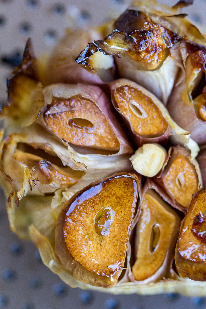 Traeger Smoked Garlic