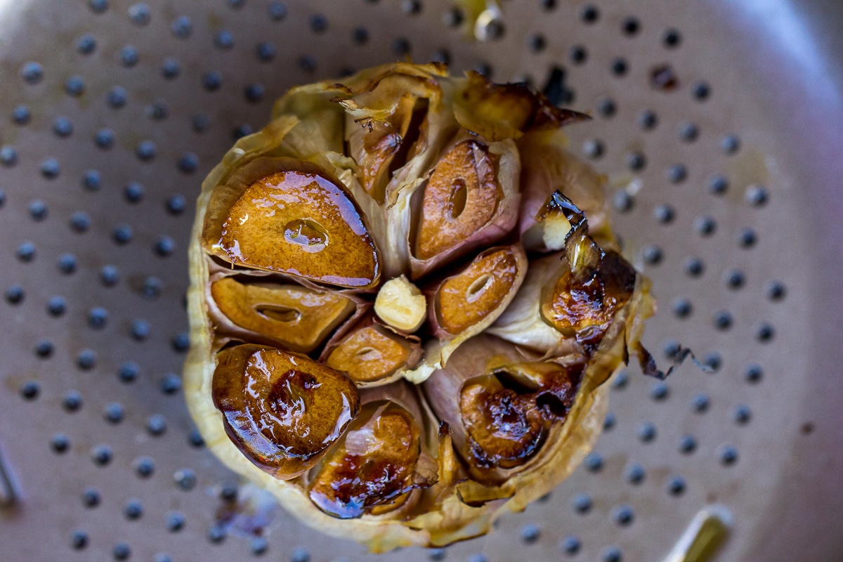 Traeger Smoked Garlic