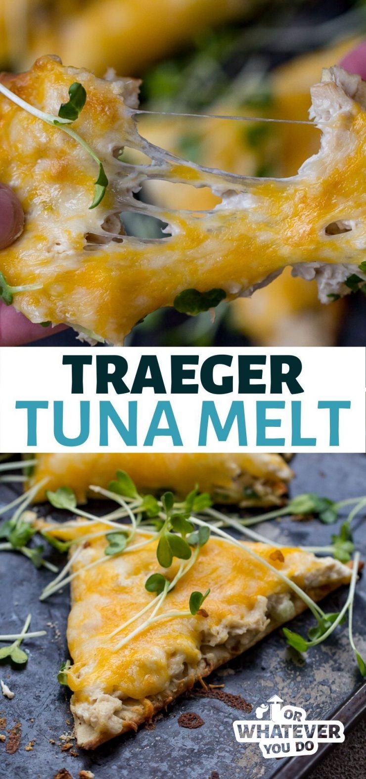 Traeger Tuna Melt