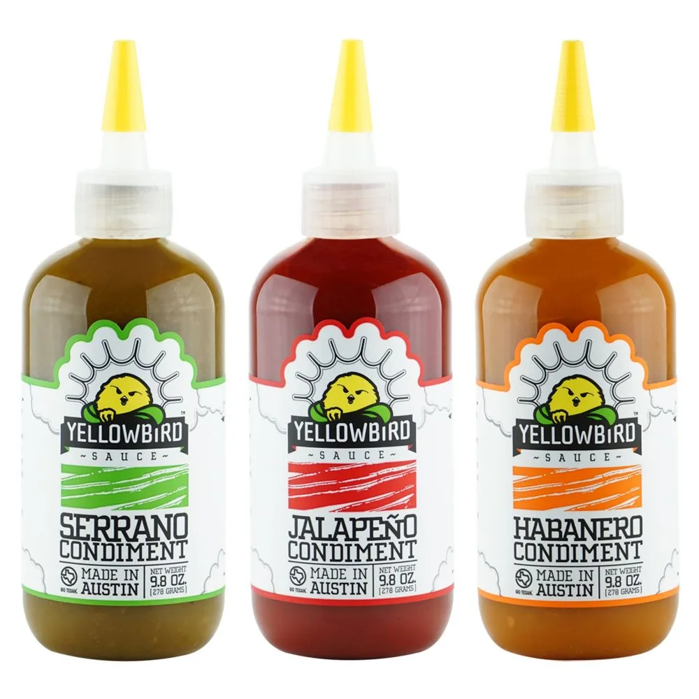 Yellowbird Hot Sauce Combo (9.8 Oz 3-Pack)