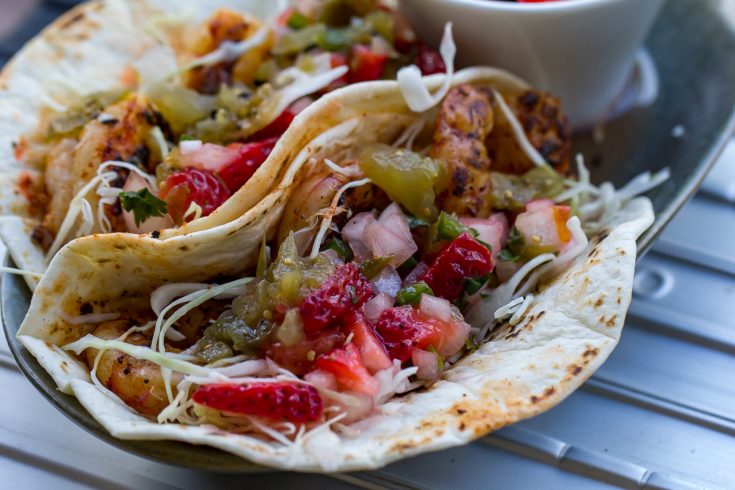 Blackstone Blackened Shrimp Tacos