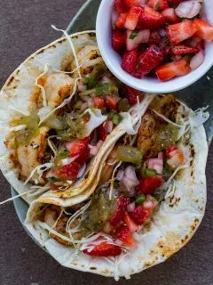 Blackstone Blackened Shrimp Tacos