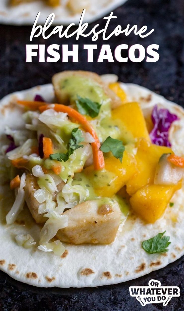 Blackstone Fish Taco Recipe