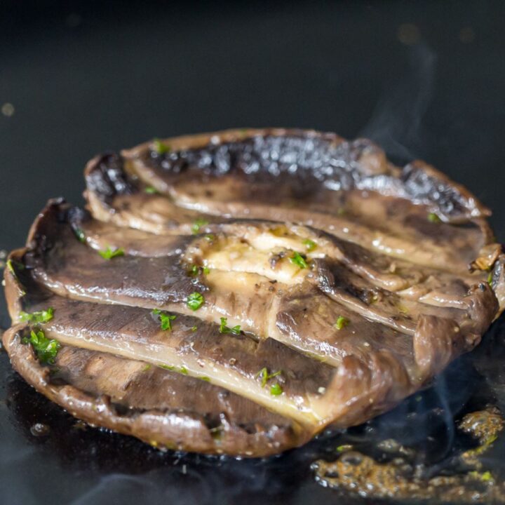 Blackstone Marinated Portabella Mushrooms