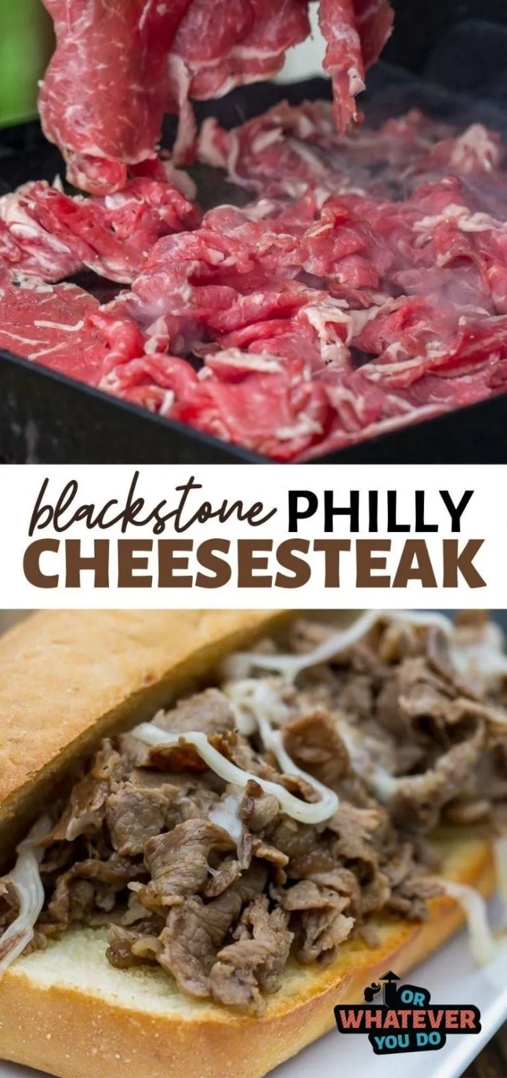 Blackstone Philly Cheesesteak