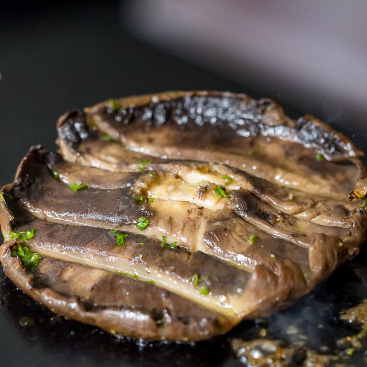 Blackstone Marinated Mushrooms