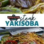 Blackstone Steak Yakisoba
