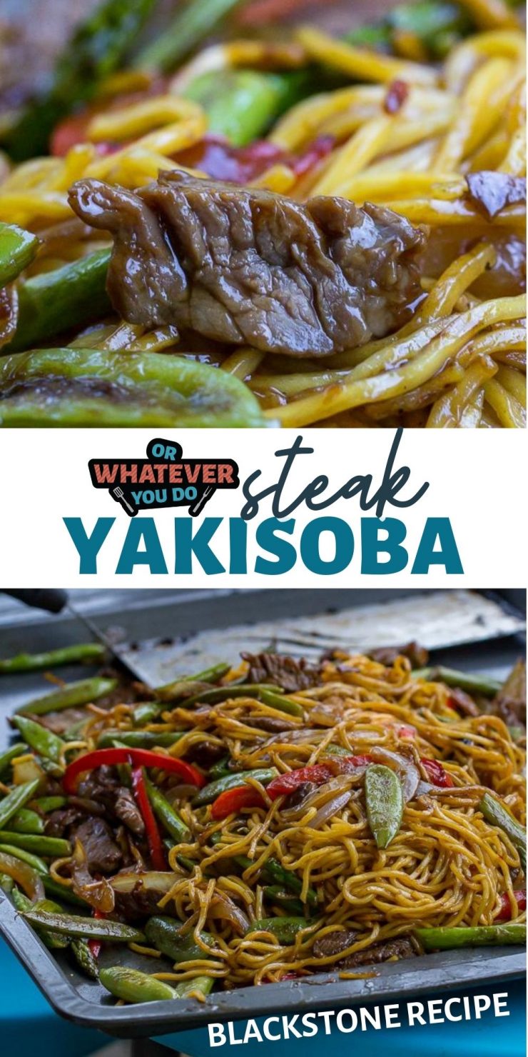 Blackstone Steak Yakisoba