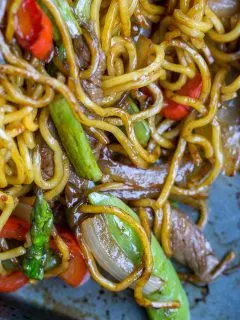 Blackstone Steak Yakisoba