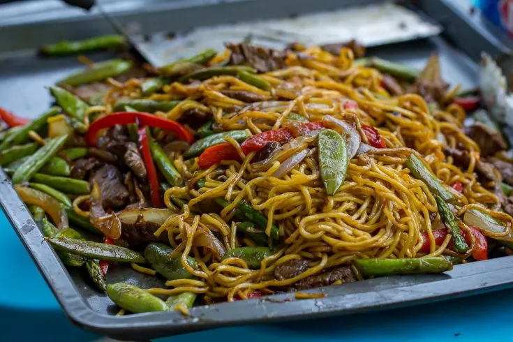 Blackstone Teriyaki Steak Yakisoba