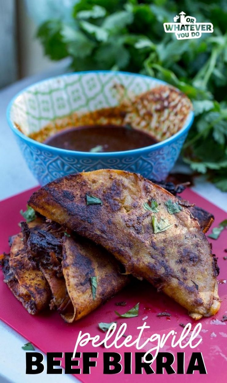 Pellet Grill Beef Birria
