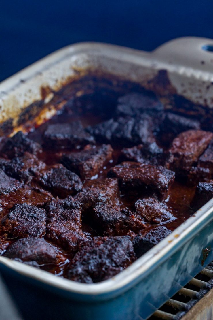 Pellet Grill Birria Beef Tacos