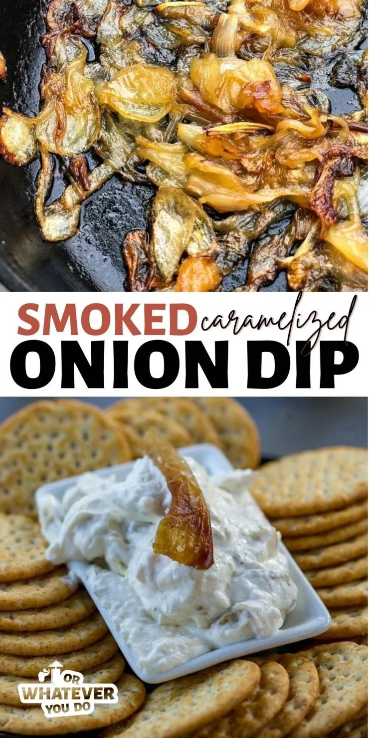 Smoked Caramelized Onion Dip