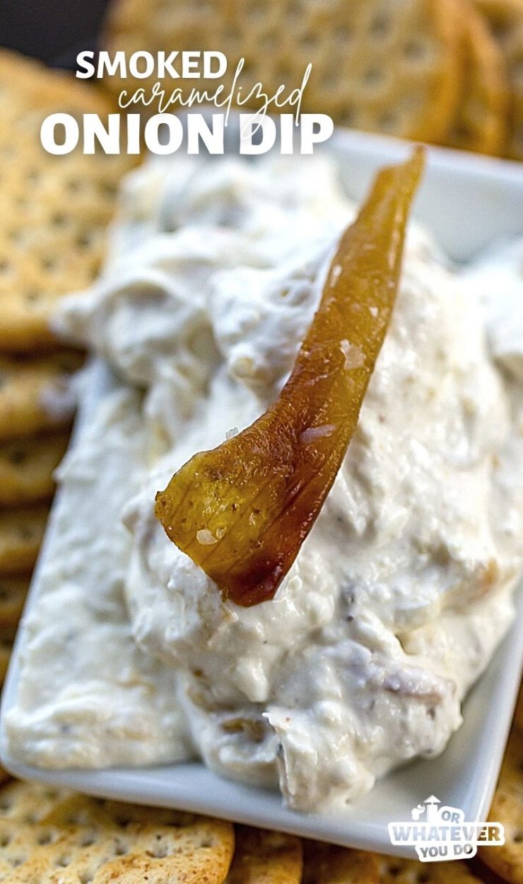 Smoked Caramelized Onion Dip