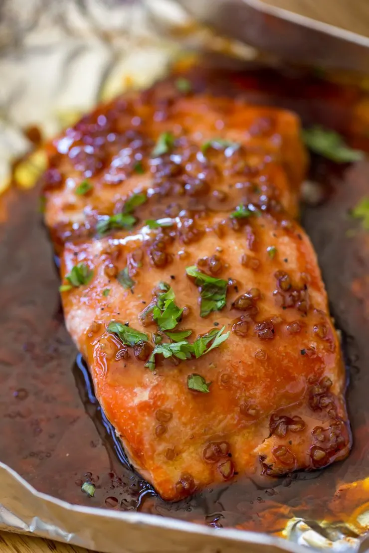 Traeger Honey Garlic Salmon