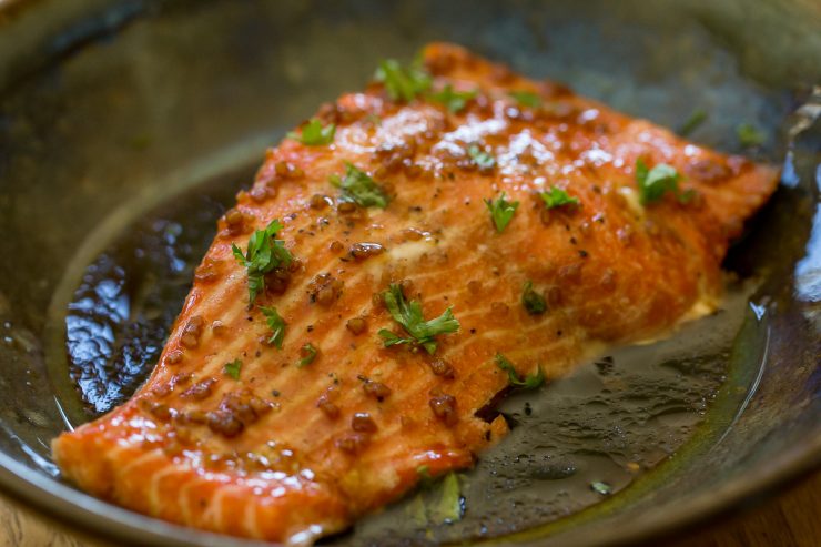 Traeger Honey Garlic Salmon