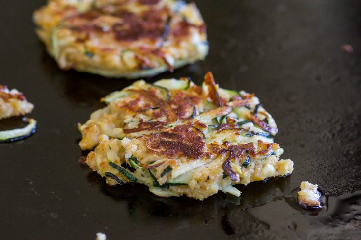 Blackstone Zucchini Fritters