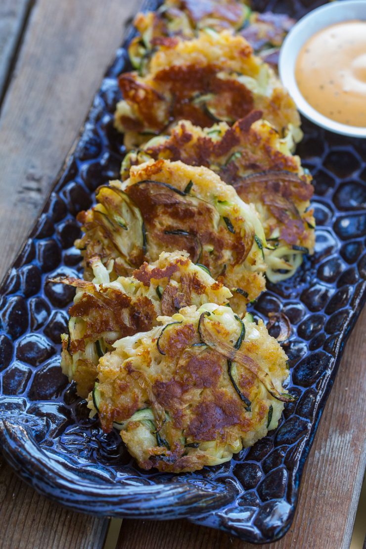 Blackstone Zucchini Fritters