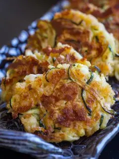 Blackstone Zucchini Fritters