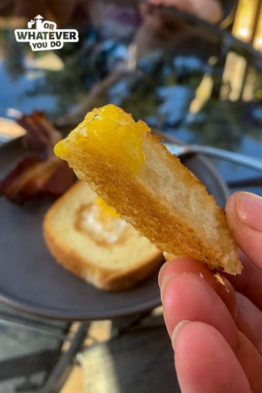 Blackstone Griddle Eggs in a Basket Or Whatever You Do