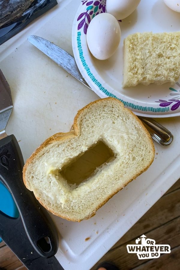 Blackstone Griddle Eggs in a Basket Or Whatever You Do