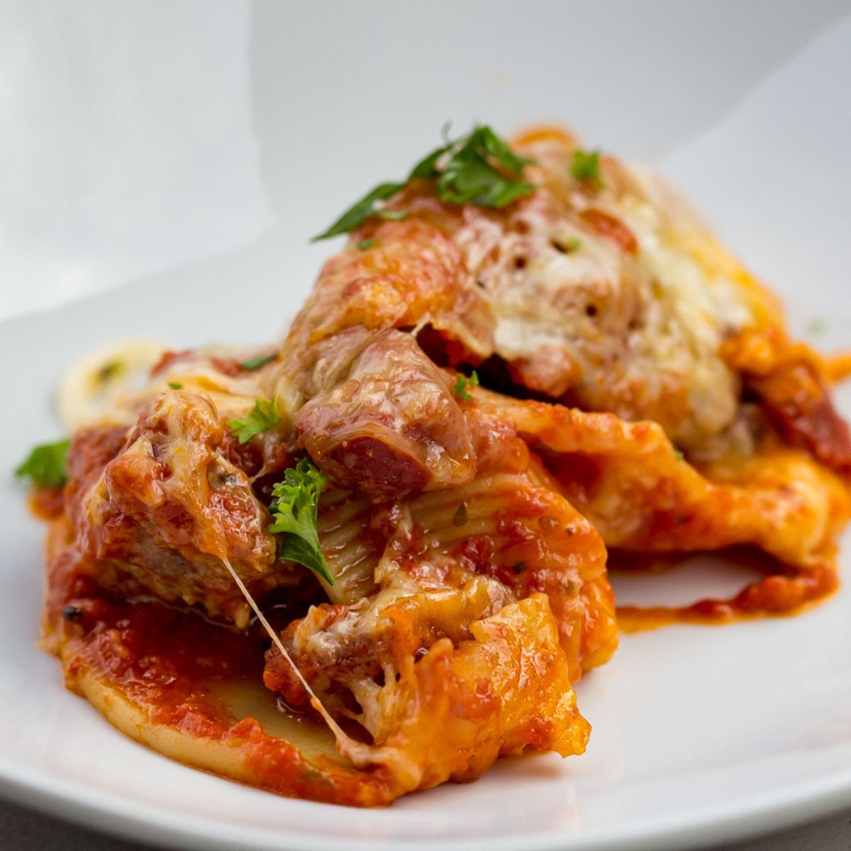 Meatball Stuffed Shells