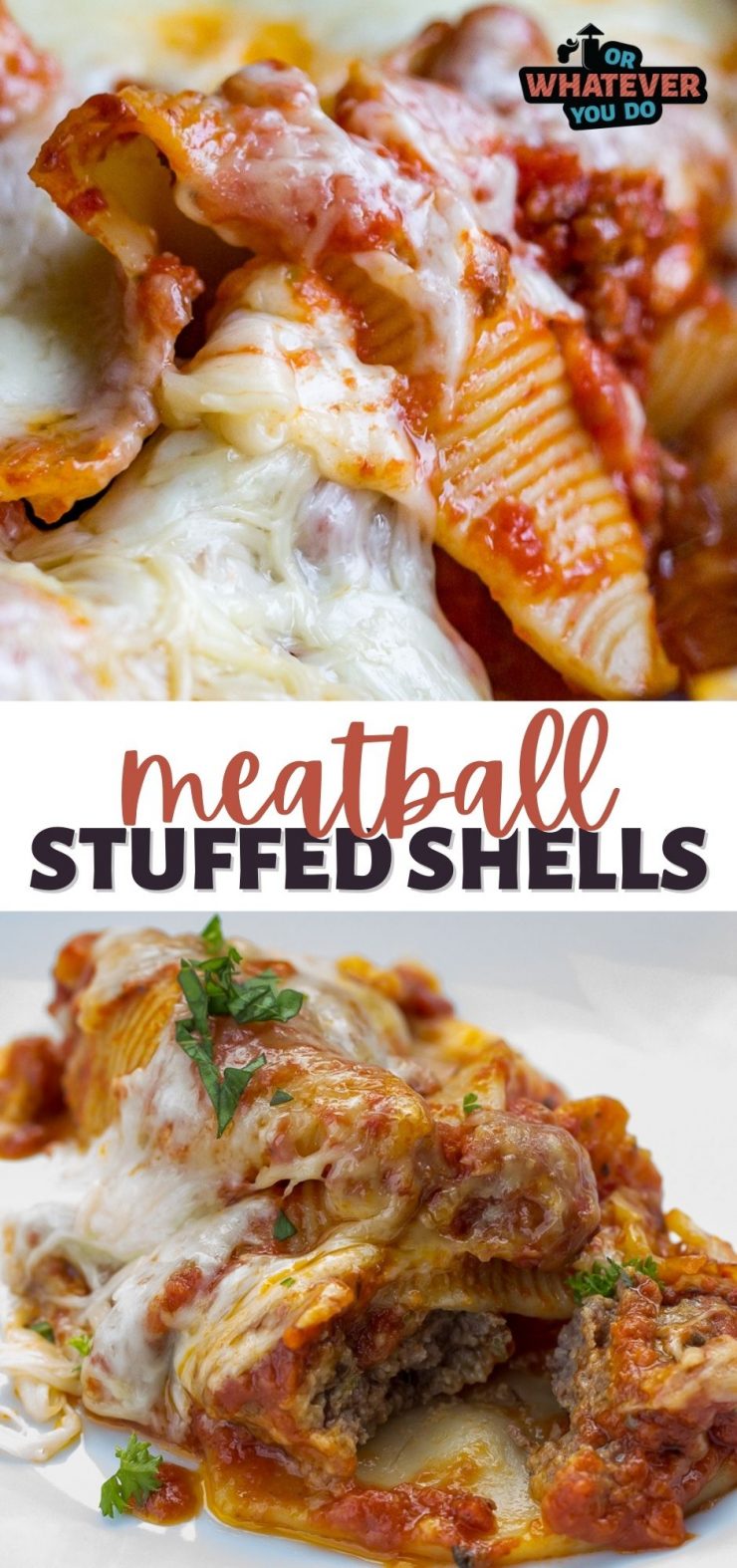 Meatball Stuffed Shells Recipe
